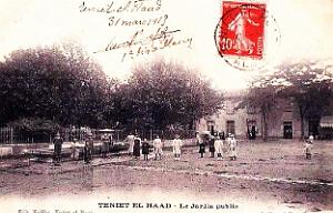 2953-Teniet-el-Haad - Jardin Public Enfants - 1913 